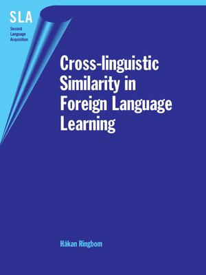 cover image of Cross-linguistic Similarity in Foreign Language Learning